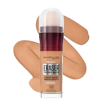Instant Age Rewind Eraser Treatment Makeup Octinoxate Sunscreen Spf18 300 MEDIUM BEIGE 20ml _ MAYBELLINE NEW YORK