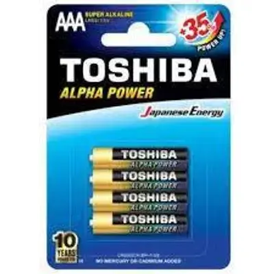 TOSHIBA ALPHA POWER 4 PCS SMALL