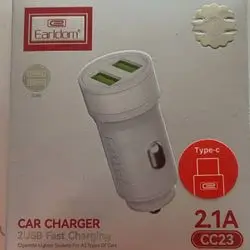 Car Charger 2USB Fast Charging Type C