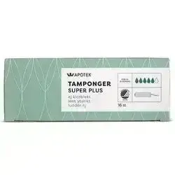 Kronans Apotek Tampons Super Plus Tampon, 16 pcs.