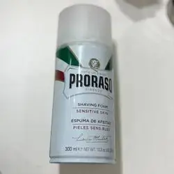 proraso shaving foam sensetive skin