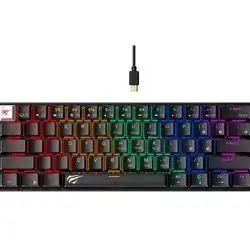 Havit KB903L wired mechanical / gaming RGB keyboard (black)