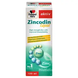 Zincodin Liquid 100 ml syrup doppelherz germany