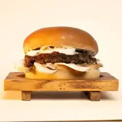 Mushroom Meat Burger
