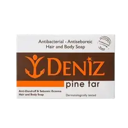 Pine Tar Anti-Dandruff & Seboreic Eczema Soap 90g _ DENIZ