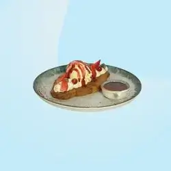 Red Fruit Flat Croissant