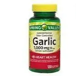 spring valley garlic 1000 mg 120 softgels