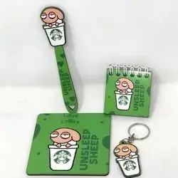 Stationery set , model sheep pack of 4