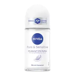 Anti-Transpirant Roll-On Pure & Sensitive 72H Active Protection 50ml _ NIVEA