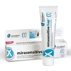MiraSensitive Hap+ toothpaste miradent germany