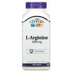 L-Arginine 1000mg 100 tablets -21 century