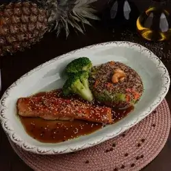 Wild Salmon Teriyaki