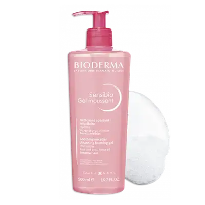 Sensibio Cleansing Foaming Gel 500ml _ BIODERMA
