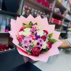 Colored Flower Bouquet