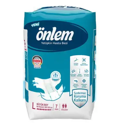 Onlem Adult Diaper Large size 100-150 - 7 adet