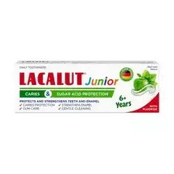 Lacalut Junior Sugar Acid Protection Toothpaste for Children 6+ Years 55 mL