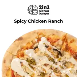 Spicy Chicken Ranch Pizza