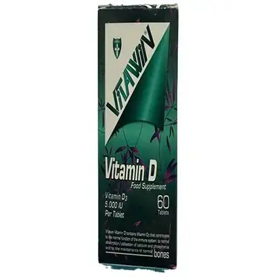 Vitawin Vitamin D 5000Iu 60 Tablets