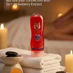 JAGOAR POWER Play & Massage 2 in 1 (Strawberry Extract)