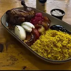 Quarter Fresh Charcoal Chicken with Biryani