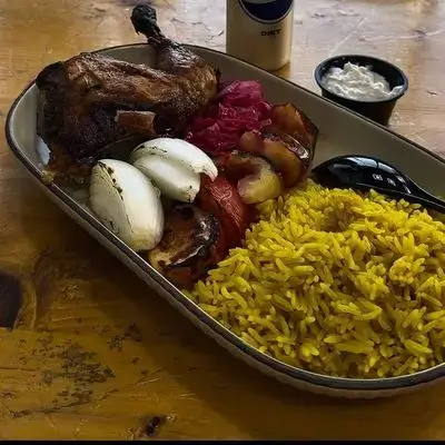 Quarter Fresh Charcoal Chicken with Biryani
