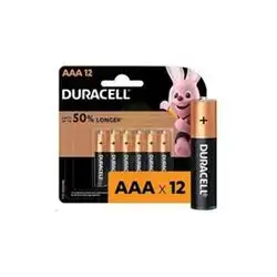 Duracell AAA Alkaline Batteries, 12 Pieces