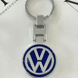 Metal Keychain – WOLKSWAGEN Logo ميدالية مفاتيح معدنية
