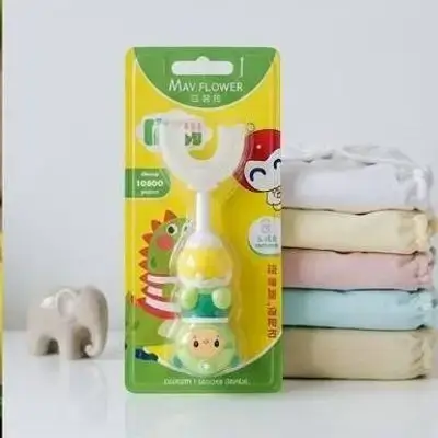 Flower U-Shaped Children's Toothbrush