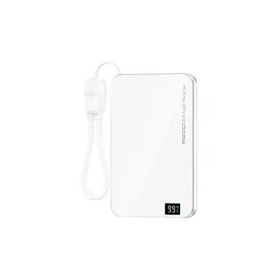 Recci RPB-W41 Power Bank 5000mAh PD 20W - White