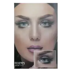 Flex Eyes Soft Contact Lens GRAY _ MASOOMA HASHIM