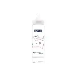 Glass Narrow Neck Feeding Bottle 240ml (+6) - White