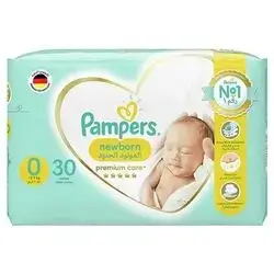 pampers premium 0      30