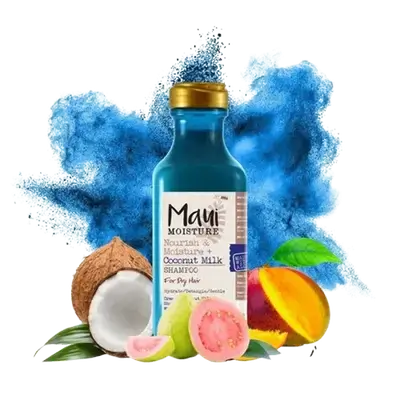 Nourish & Moisture Coconut Milk Shampoo for Dry Hair 385ml _ Maui MOISTURE HAIR CARE