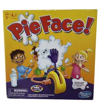 Pie face family game