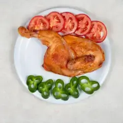 Half A Grilled Chicken