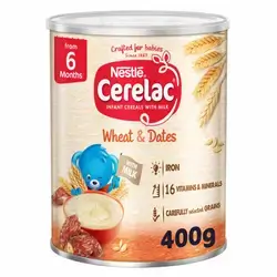 Nestle Cerelac Wheat & Dates 400g