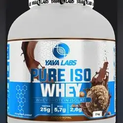 Yava Labs Elite Whey Protein in the Choco Royal flavor.