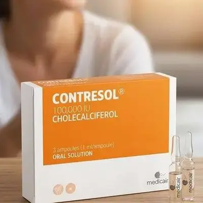 CONTRESOL 100,000 IU Cholecalciferol 3ampoules oral solution