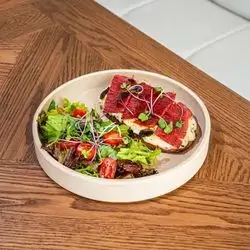 Truffle Bacon Toast