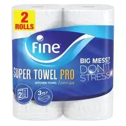 Fine Kitchen Super Towel Pro 70 Pulls 3-Ply 1 X 2