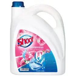 Shoof Dishwashing Liquid 3750g - Rose