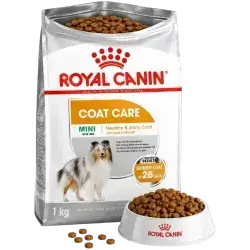 Royal Canin Open Bag Food For Mini Coat Care 1kg