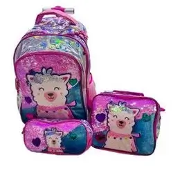 School Bag Tyer With Pencil Case And Lunch Box Bag