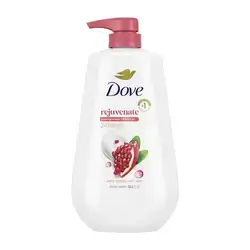 Dove Beauty Rejuvenate Body Wash Pump - Pomegranate & Hibiscus 24hr Lotion-Soft Skin - 30.6 fl oz