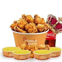 Kings Court Meal (15Pcs + 4 Rizo)