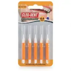 Cleo-Dent Interdental Brushes 0.4mm