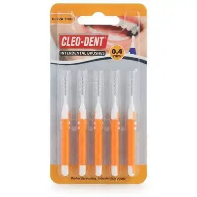 Cleo-Dent Interdental Brushes 0.4mm