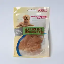 O'Dag Dog Treat Milk Flavor Stick And Mini Chicken Jerry