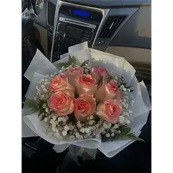 Pink Rose Bouquet