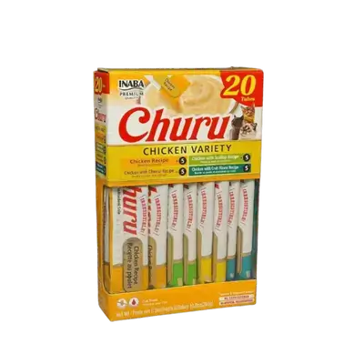 Inaba Churu Chicken Variety 20 Tubes